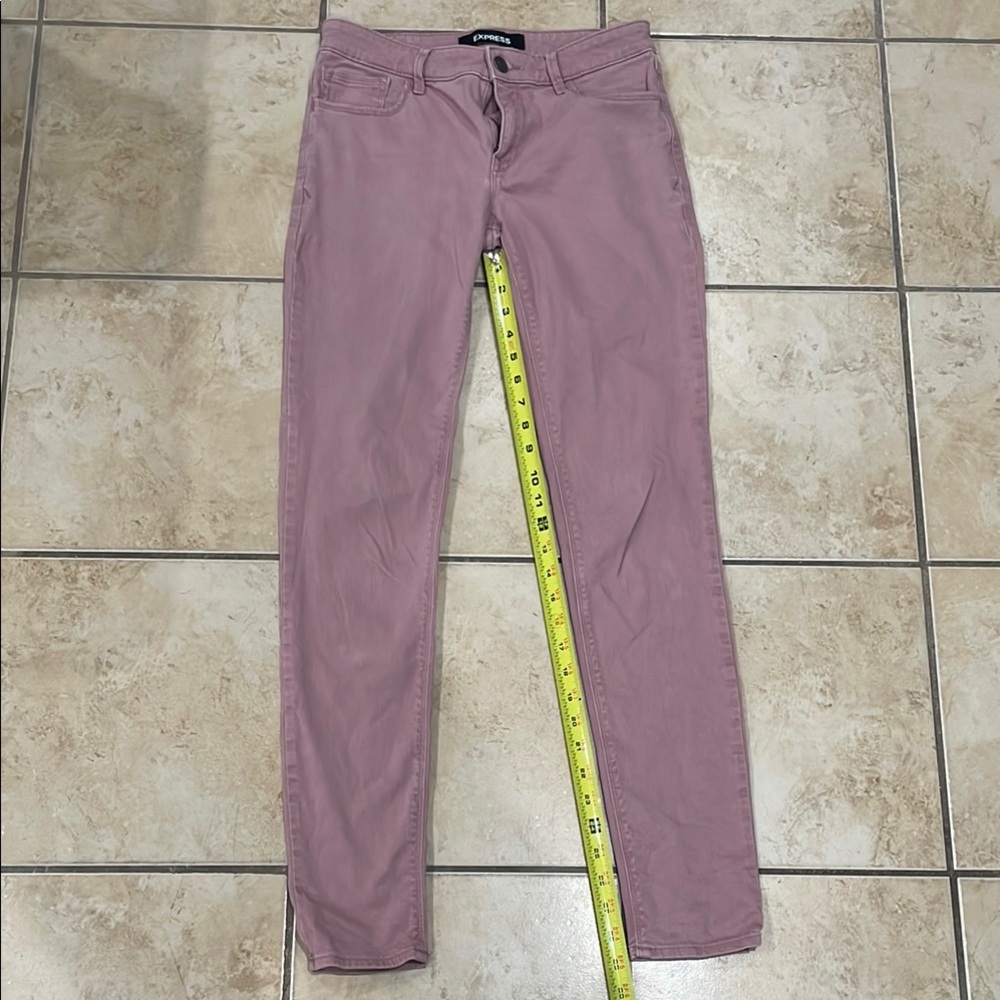 Express Women's Pink Jeans